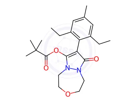 Chemical structure of Pinoxaden