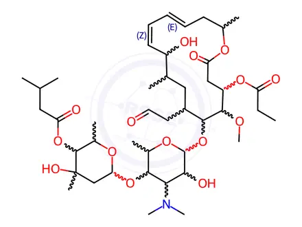 Chemical structure of Josamycin Impurity 12 (Josamycin EP Impurity E)