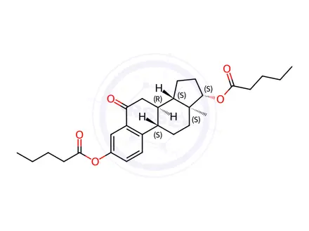 Chemical structure of Estradiol Valerate Impurity 13