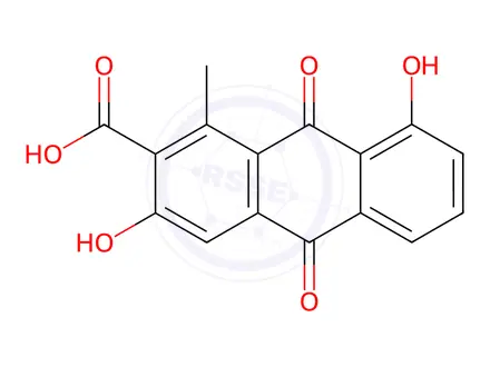 Chemical structure of Anthraquinone Impurity 6
