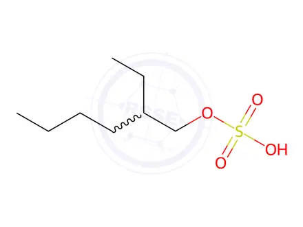 Chemical structure of Lauryl Sulfate Impurity 25