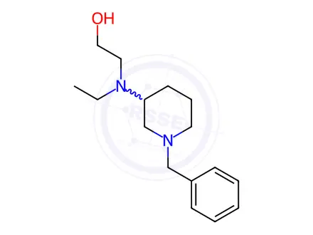 Chemical structure of 2-((1-Benzylpiperidin-3-yl)(ethyl)amino)ethanol