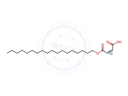 Chemical structure of Monostearyl Maleate