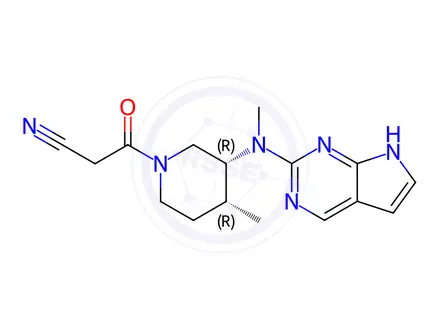 Chemical structure of Tofacitinib Citrate Impurity 10