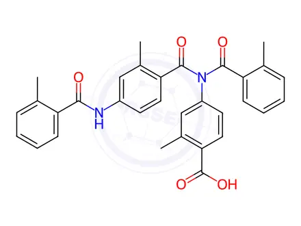 Chemical structure of Tolvaptan Impurity 71