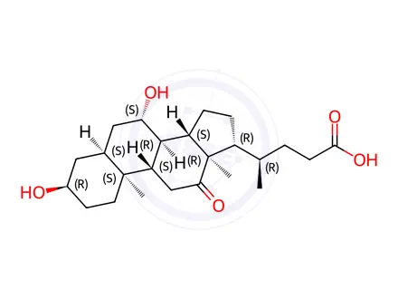 Chemical structure of Ursodeoxycholic Acid Impurity 30