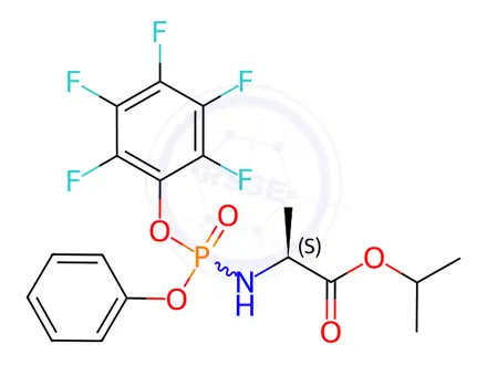 Chemical structure of Sofosbuvir Impurity 42