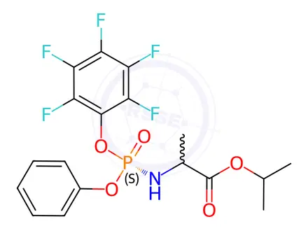 Chemical structure of Sofosbuvir Impurity 78