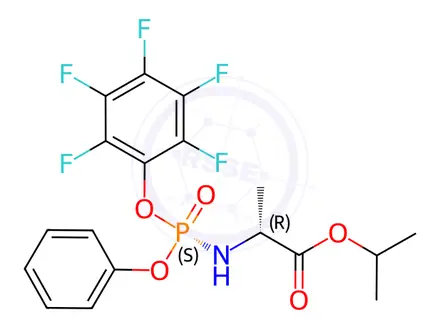 Chemical structure of Sofosbuvir Impurity 8