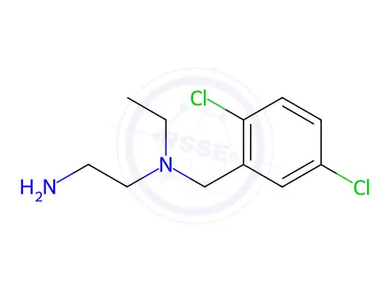 Chemical structure of N1-(2,5-dichlorobenzyl)-N1-ethylethane-1,2-diamine
