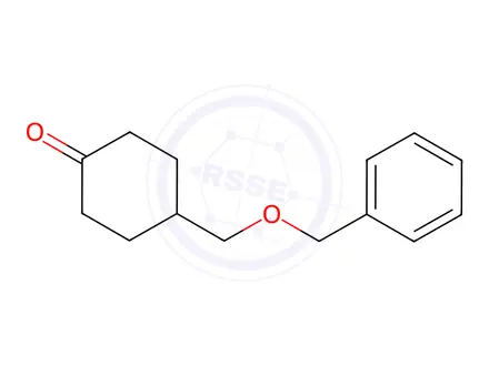 Chemical structure of Cyclohexanone, 4-[(phenylmethoxy)methyl]-