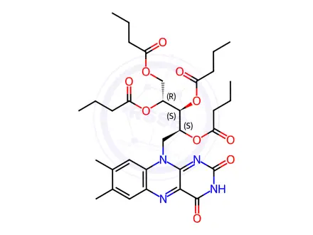 Chemical structure of Vitamin B2 Impurity 19