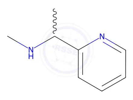 Chemical structure of N-Methyl-1-(pyridin-2-yl)ethanamine hydrochloride