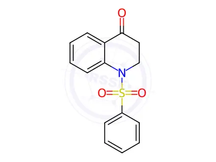 Chemical structure of 1-Benzenesulfonyl-2,3-dihydro-1H-quinolin-4-one