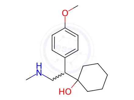 Chemical structure of Venlafaxine Hydrochloride Impurity D