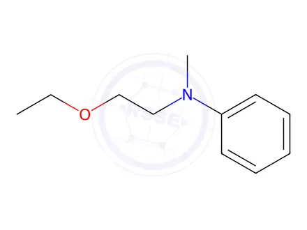 Chemical structure of N-(2-ethoxyethyl)-N-methylaniline