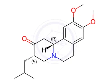 Chemical structure of Tetrabenazine Impurity 3