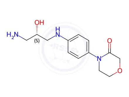 Chemical structure of Rivaroxaban Impurity N
