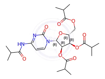 Chemical structure of Molnupiravir Impurity 14