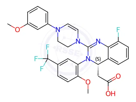 Chemical structure of Letermovir Impurity 26