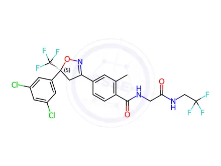 Chemical structure of Fluralaner Impurity 28