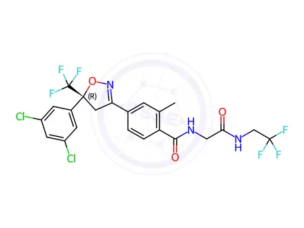 Chemical structure of Fluralaner Impurity 29