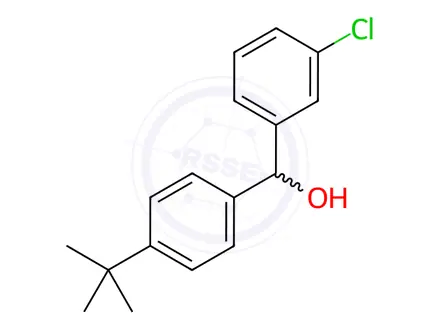 Chemical structure of (4-(Tert-butyl)phenyl)(3-chlorophenyl)methanol