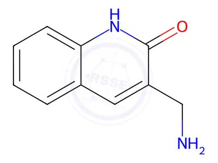 Chemical structure of 3-(Aminomethyl)quinolin-2(1H)-one