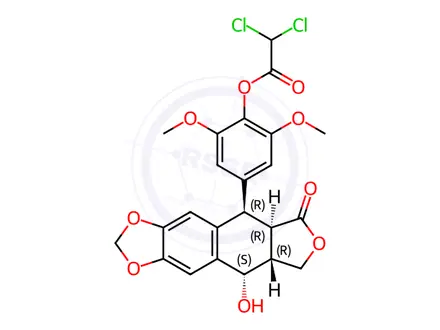 Chemical structure of Etoposide Impurity 42