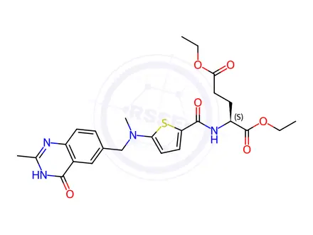 Chemical structure of Raltitrexed Impurity 6