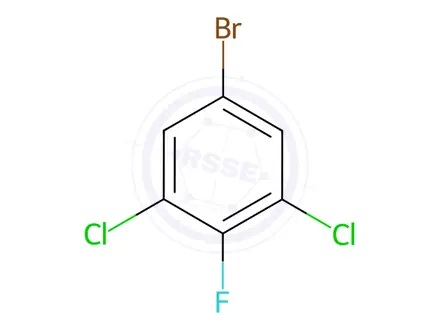 Chemical structure of 5-Bromo-1,3-dichloro-2-fluorobenzene