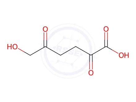 Chemical structure of calcium dihydrogen bis(2-oxoglutarate)