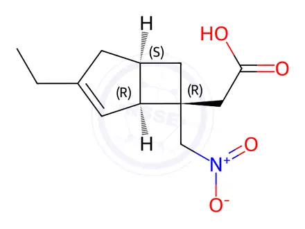 Chemical structure of Mirogabalin Impurity 33