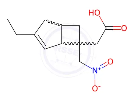 Chemical structure of Mirogabalin Impurity 26