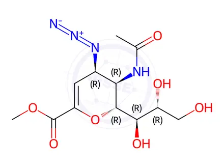 Chemical structure of Zanamivir Impurity 9