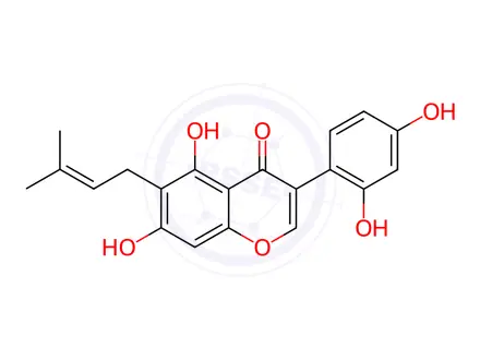 Chemical structure of Luteone