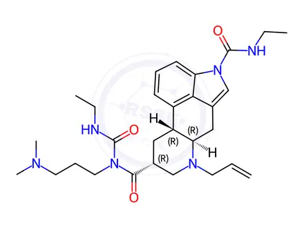 Chemical structure of Cabergoline EP Impurity C