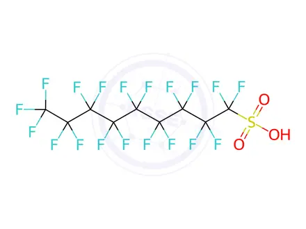 Chemical structure of Perfluorooctane Sulphonate Impurity 40