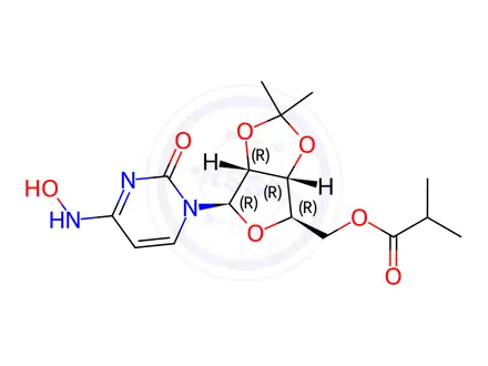 Chemical structure of MolnupiravirImpurity11