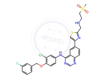 Chemical structure of GW 583340 Dihydrochloride