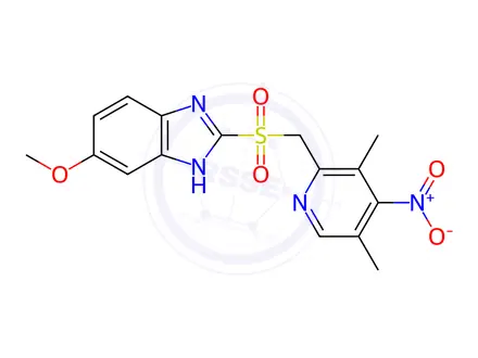 Chemical structure of Esomeprazole Sodium Impurity 162