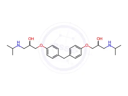 Chemical structure of Bisoprolol EP Impurity C