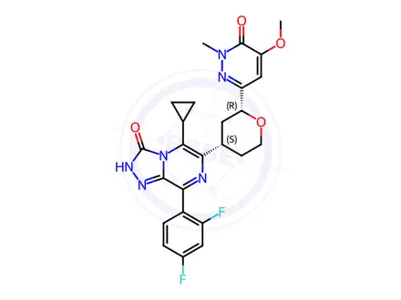 Chemical structure of Sucralose Impurity 1