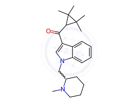 Chemical structure of AB-005