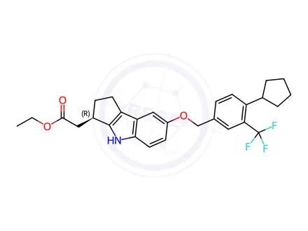 Chemical structure of Etrasimod Arginine Impurity 114