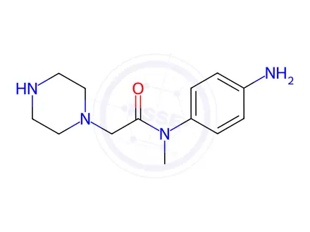 Chemical structure of Nintedanib Impurity 24