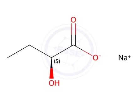 Chemical structure of Lactic Acid Impurity 72 Sodium Salt