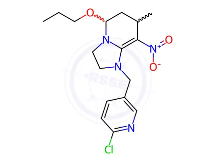 Chemical structure of Paichongding in acetonitrile