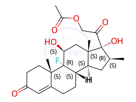 Chemical structure of Betamethasone Impurity 42