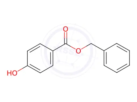 Chemical structure of Benzyl 4-hydroxybenzoate